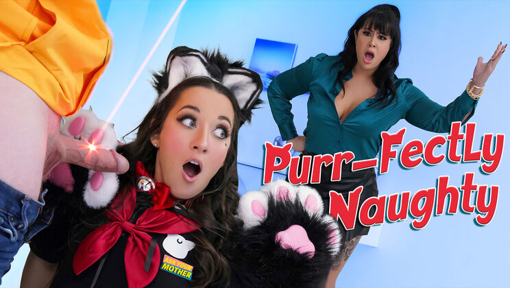 [AskYourMother] - Stop It! Angry Stepmom Fucks Neko Girl and Horny Stepson - Freya Von Doom - Jimmy Michaels - Misty Meaner