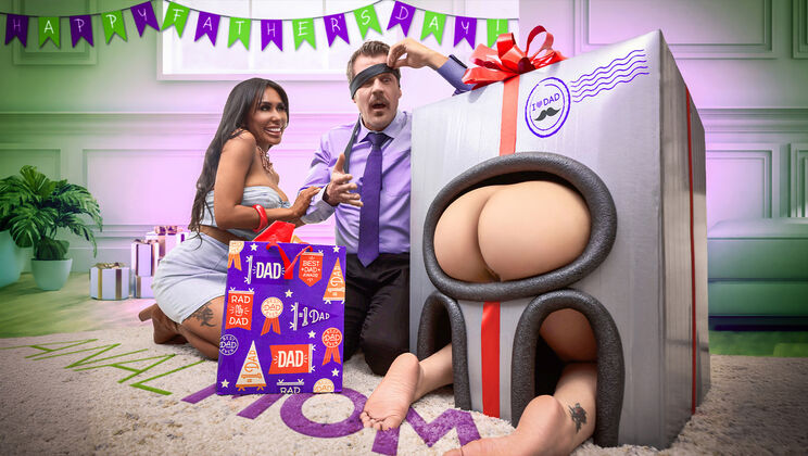 [AnalMom] - The Perfect Father's Day Gift? Just Wrap His Wife's and Stepdaughter's Butts - Jena LaRose - Mila Milkshake - Jason Sarcinelli